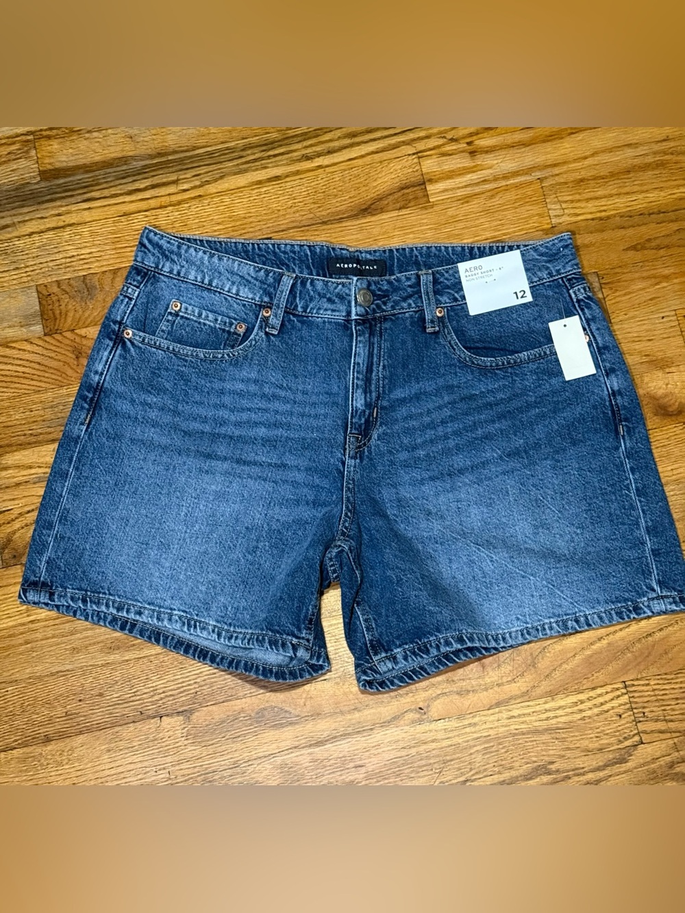 Aeropostale Medium Blue Denim Shorts